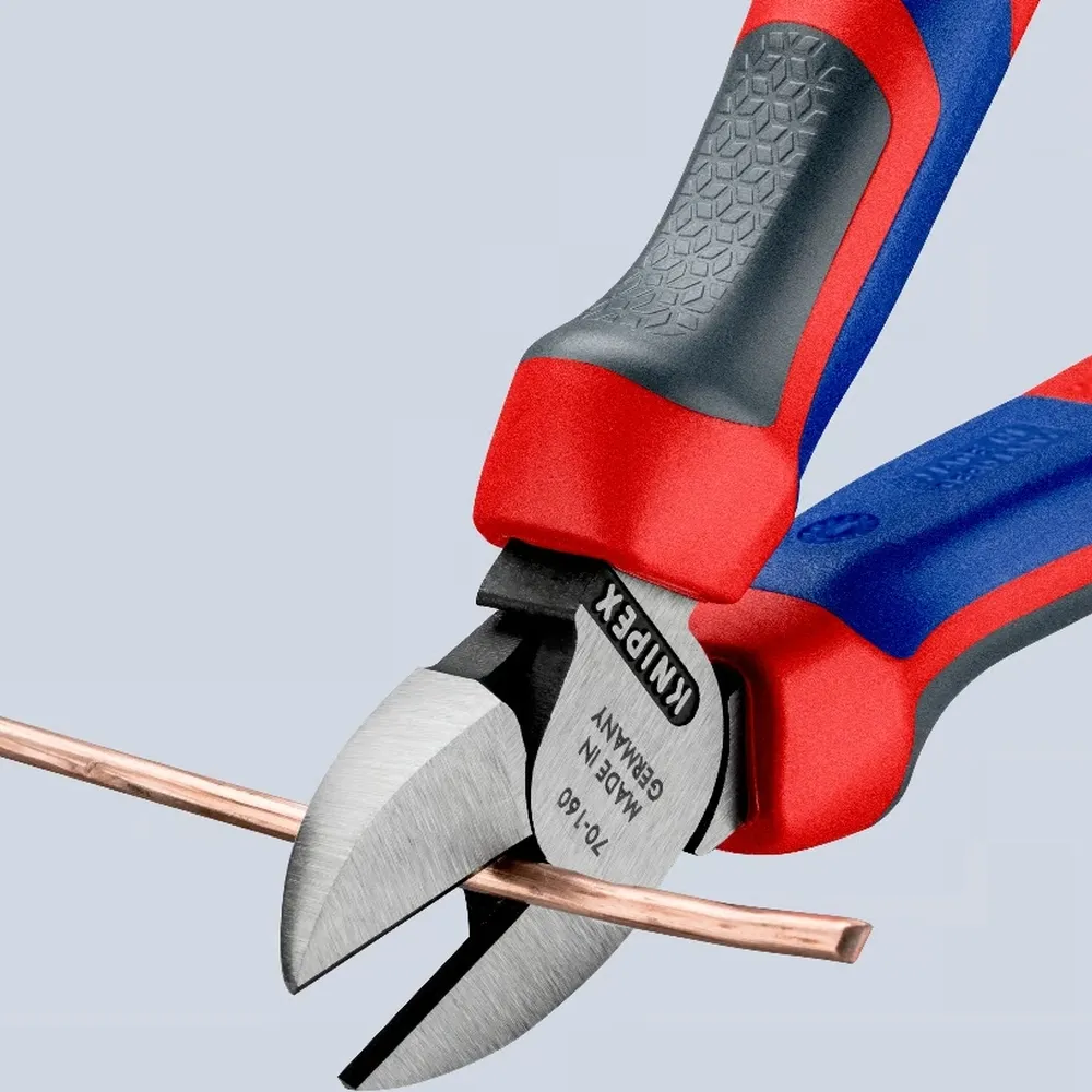 Бокорезы KNIPEX с двухкомпонентной рукояткой 160мм 7002160
