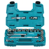 Набор ключей и головок 1/2" Makita 23 предмета B-65589