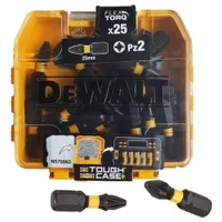 Набор бит DeWALT PZ2 25мм 25шт. DT70556T-QZ