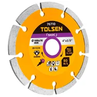 Диск алмазный отрезной сегментированный TOLSEN 230x22.2мм 76717
