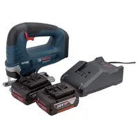 Аккумуляторный лобзик Bosch GST 185-LI 2х4Ah 06015B3024