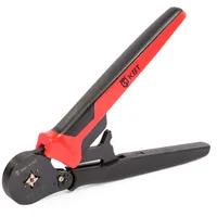 Квадратные пресс-клещи для опрессовки втулочных наконечников КВТ "ПКВк-16" 54549