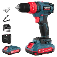 Бесщеточная аккумуляторная ударная дрель-шуруповерт ALTECO CID 21-45 BL X2