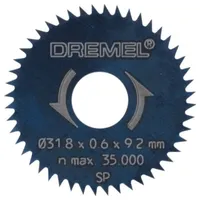 Диск пильный Dremel 31.8х0.6х9.2мм 2шт. 26150546JB