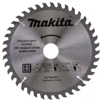Диск пильный по дереву Makita T40 185х30/20мм D-51443