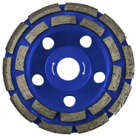 Чашка алмазная двухрядная ALTECO 125x22.23x6мм