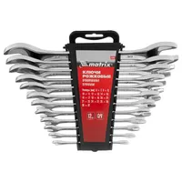 Набор рожковых ключей MATRIX Master 12 шт. 15242