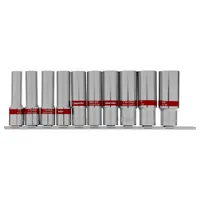 Набор ударных глубоких торцевых головок MATRIX 1/2" 10-22мм 10шт. 13590