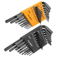 Набор Г-образных метрических и дюймовых шестигранников TOLSEN 0.05"-5/16" 1.27-8мм 36шт. 20094
