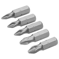Набор бит TOLSEN PH0-1-2-3x25мм 5шт. 20286