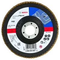 Круг лепестковый торцевой Bosch 125х22.2мм K60 2608603657