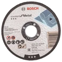 Диск отрезной по металлу Bosch Standard 115x2.5х22.2мм 2608603164