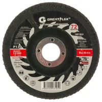 Диск лепестковый торцевой Greatflex 125*22.2 Р120 71-125120