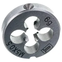 Плашка СИБРТЕХ М5х0.5мм 77010