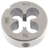 Плашка СИБРТЕХ М12х1.75мм 77032