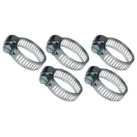 Хомуты FIT оцинкованная сталь 5шт. 11-20мм 64242