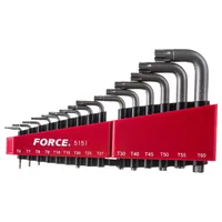 Набор Г-образных ключей FORCE Т6-Т60 15шт. 5151