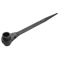 Трещоточный монтажный ключ TOLSEN 17x21мм TT15293