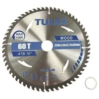 Диск пильный по дереву TULEX 230х30мм 8015230-60