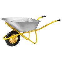 Тачка садово-строительная одноколесная ЭКСПЕРТ 100кг 80л 1001A