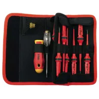 Набор стержней диэлектрических Felo SL PH PZ TX и рукоятка E-SMART 12шт. 06381204