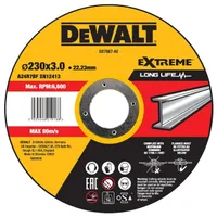 Диск отрезной по металлу DeWALT "EXTREME" 230х22.2х3мм DX7987-AE