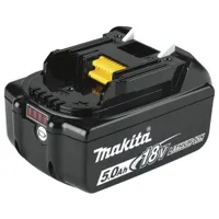 Аккумулятор Makita LXT BL1850B 18В 5Ач с индикатором заряда 1шт. 632G59-7