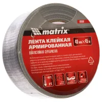 Лента армированная влагостойкая MATRIX 48ммх45м 89069