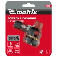 Горелка на бутановый баллон MATRIX 91424 