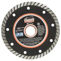 Диск алмазный GEPARD Turbo 125х22мм GP0802-125