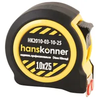 Рулетка Hanskonner 10м HK2010-03-10-25