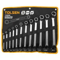 Набор ключей гаечных накидных TOLSEN 6-32мм 12шт. 15896