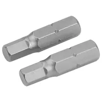 Набор односторонних бит TOLSEN "INDUSTRIAL" 1/4" HEX4х25мм 2шт. 20234