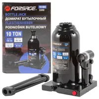 Домкрат бутылочный гидравлический Forsage 10т F-T91004
