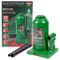 Домкрат бутылочный гидравлический ROCKFORCE 12т RF-T91204 (DS)