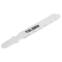 Набор полотен лобзиковых по металлу TOLSEN T118A HSS 21TPI 75мм 5шт. 76811