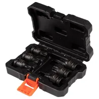 Набор ударных торцевых головок AFFIX TORX 1/2" Т55-Т100 6шт. AF00742006C