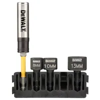 Набор торцевых головок и магнитного битодержателя в кейсе DeWALT 4шт. DT70826-QZ