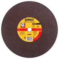 Диск отрезной по металлу DeWALT 355х25.4х3мм DT3450-QZ