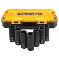 Набор ударных головок DeWALT Deep Impact 1/2" 7шт. DWMT74737-0