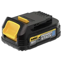 Аккумулятор DeWALT "POWERSTACK" Li-ion 18В 1.7А·ч DCBP034G-XJ