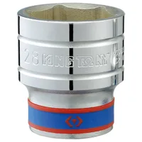 Головка торцевая стандартная шестигранная KING TONY 1/2" 23мм 433523MR