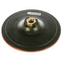 Тарелка на липучке STAYER М14 150мм 35742-150