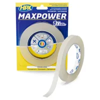 Акриловая 2-х сторонняя прозрачная лента HPX MAXPOWER 12мм*5м HT1205