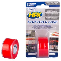 Силиконовая вулканизирующая лента HPX STRETCH & FUSE 25мм*3м красная SO2503