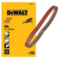 Лента шлифовальная DeWALT 13х457мм 40G 10шт. DT3604-QZ