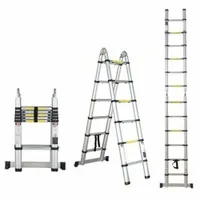 Лестница двухсекционная телескопическая STARTUL 2х5 156/320см ST9733-032