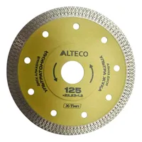 Диск алмазный сплошной ультратонкий X-Тип ALTECO 125x22.23x1.2мм