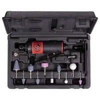 Машинка зачистная прямая с набором шарошек Chicago Pneumatic 22000об/мин CP7411K 8941074111