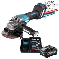 Аккумуляторная угловая шлифовальная машина Makita "XGT" 125мм GA029GZM101